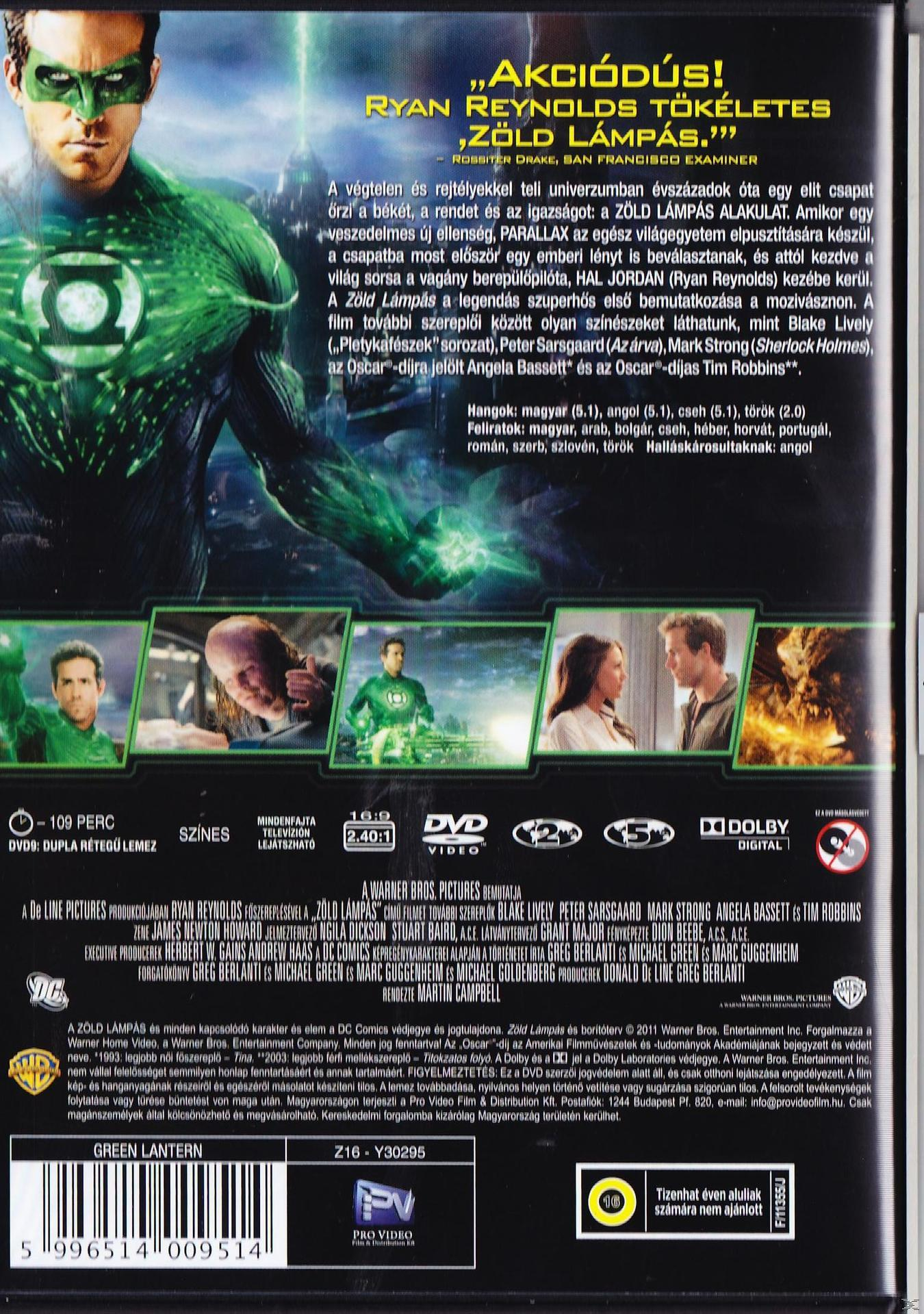 Zöld lámpás (DVD)