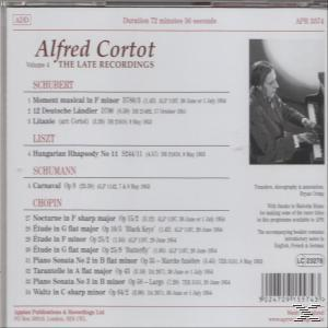Cortot Alfred - Late Recordings Vol.4  - (CD)