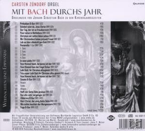 Carsten Zündorf - Mit Bach Durchs Jahr Vol.2  - (CD)