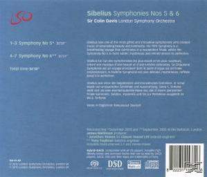Sir Colin Davis - Symponien 5 & 6  - (SACD Hybrid)