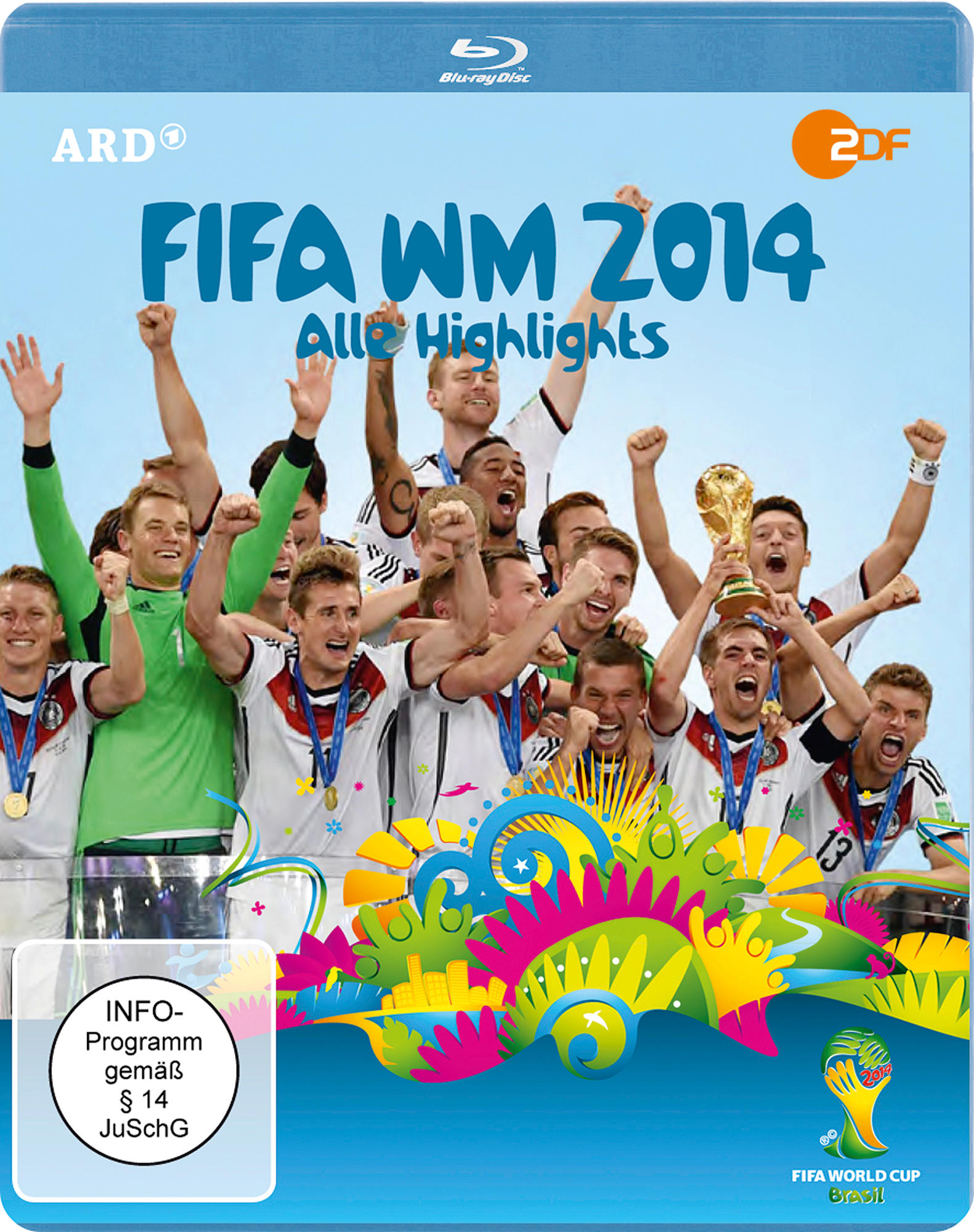 FIFA WM 2014 - Alle Highlights Blu-ray