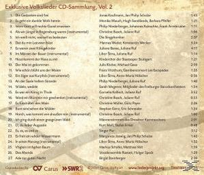 VARIOUS, Kaufmann/Banse/Wecker/Wader/Singer Pur/+ - Volkslieder Vol.2  - (CD)