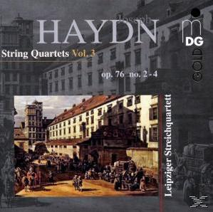 Leipziger Streichquartett - Streichquartette Op.76, 2-4  - (CD)