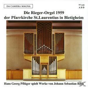 Hans Georg Pflueger - Die Rieger-Orgel 1959 Der Pfarrkirche ST  - (CD)
