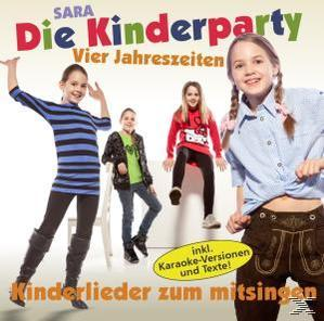 Sara - Die Kinderparty-Vier Jahreszeiten  - (CD)