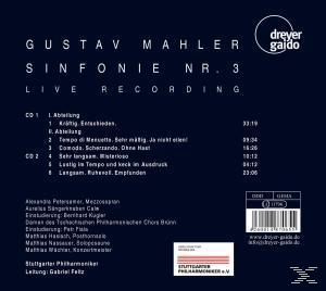 Stuttgarter Philharmoniker, Feltz, Petersa - Sinfonie 3  - (CD)