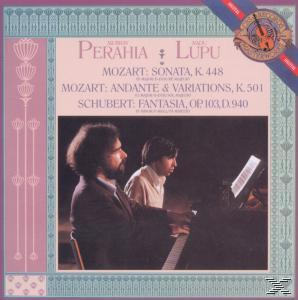 Murray Perahia, Radu Lupu - Mozart: Sonata K 448, Andante & Variations K 501, Schubert: Fantasia Op. 103, D 940 (CD)