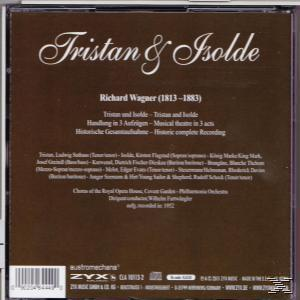 Albumcover: 'Tristan & Isolde'. Text auf braunem Hintergrund.