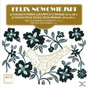 Alchimowicz-Wojcik/Zolnierek - 25 Polnische Volkslieder Aus Warmja Op.  - (CD)