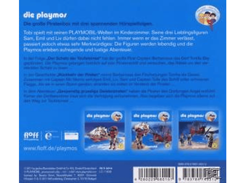 Thumbnail - Die Playmos - Hörspiel-Box Piraten (CD)