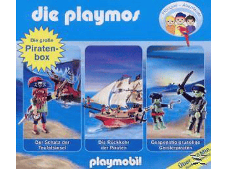Thumbnail - Die Playmos - Hörspiel-Box Piraten (CD)