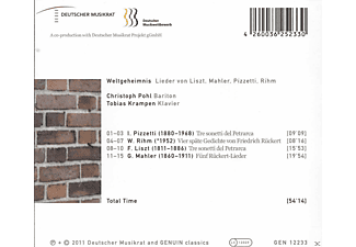 Tobias  Krampen, Christian Pohl - Weltgeheimnis  - (CD)