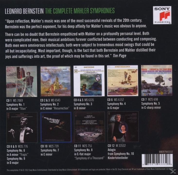New York Philarmonic - The Complete Mahler Symphonies  - (CD)