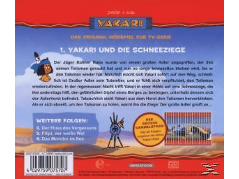 Thumbnail - Yakari - (2)Hsp Tv-Serie-Yakari Und Die Schneeziege (CD)