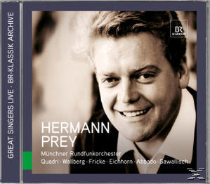 Hermann Prey - Great Singers Live  - (CD)