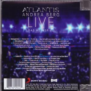 CD-Cover. Live-Performance-CD mit blau-lila Hintergrund und Songtiteln.