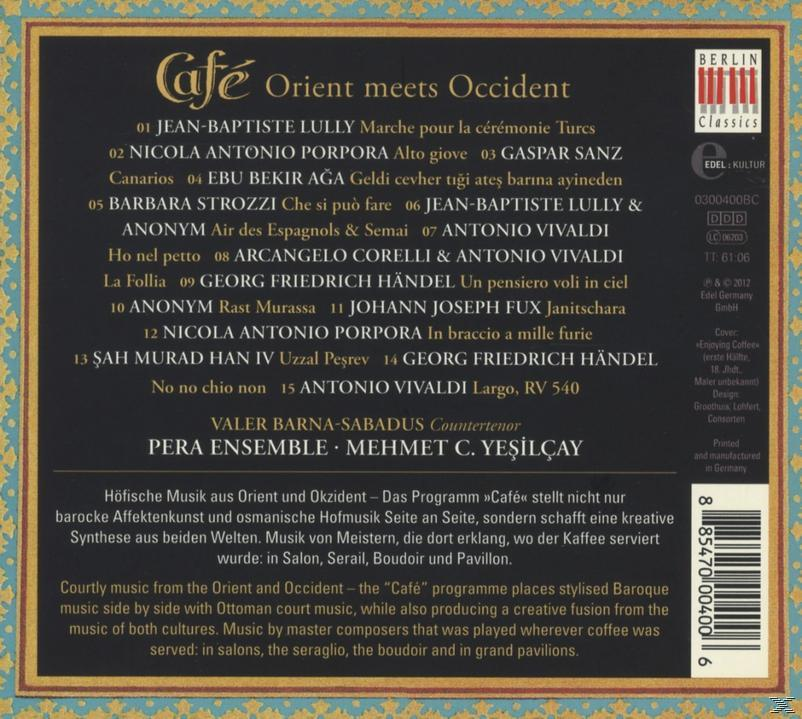 Pera Ensemble - Café - Orient Meets Okzident  - (CD)