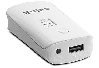 S-LINK IP-710 5200mAh 3.7 V Taşınabilir Şarj Cihazı  Beyaz-Gümüş