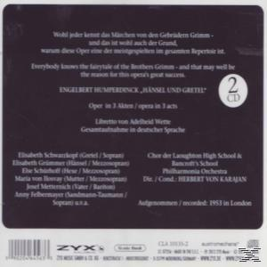 Albumcover mit Text. Text: Engelbert Humperdinck, Hänsel und Gretel.