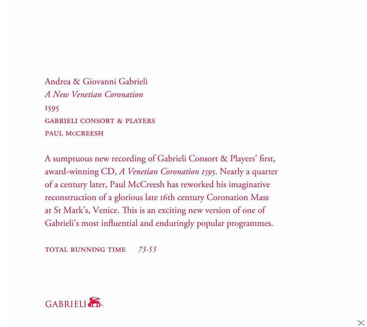 Gabrieli Consort & Players - A New Venetian Coronation 1595  - (CD)