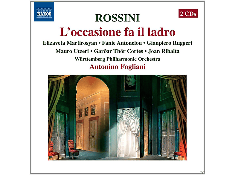 Elizaveta Martirosyan, Antonio Fogliani, Fanie Antonelou - L'occasione Fa Il Ladro - (CD)