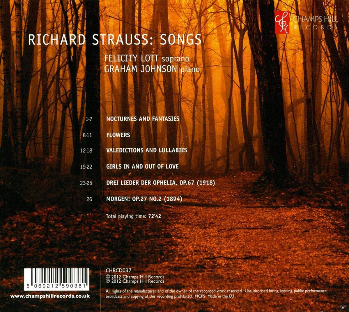 Felicity Lott, Graham Johnson - Lieder  - (CD)