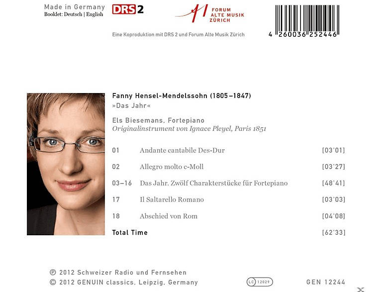 Thumbnail - Els Biesemans - Das Jahr (CD)