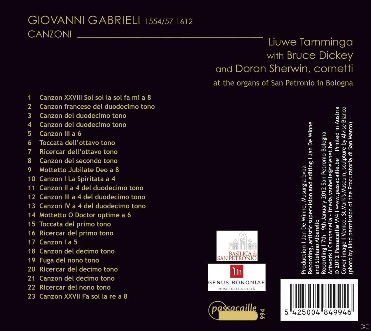 Tamminga Liuwe - Canzoni  - (CD)