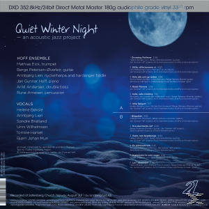 Quiet - Winter Night (Vinyl) Ensemble/+ - Hoff