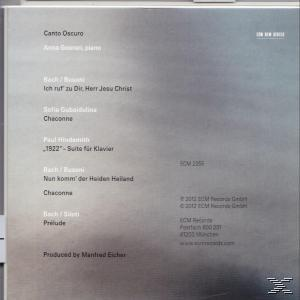 Anna Gourari - Canto Oscuro  - (CD)