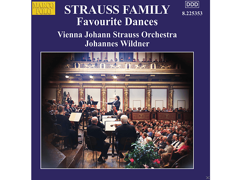 Vienna Johann Strauss Orchestra – Favourite Dances – (CD)