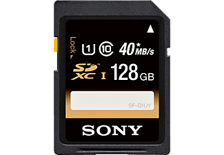 SONY microSDXC Experience UHS-I CL10 128GB - Micro-SDHC-Speicherkarte  (128 GB, 40 MB/s, Schwarz)