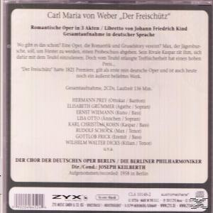 CD-Cover mit Text über eine Oper, mit einer Liste der Darsteller und Albumdetails.