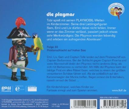 Die Playmos - Die Playmos 33: Piratenschlacht auf hoher See  - (CD)