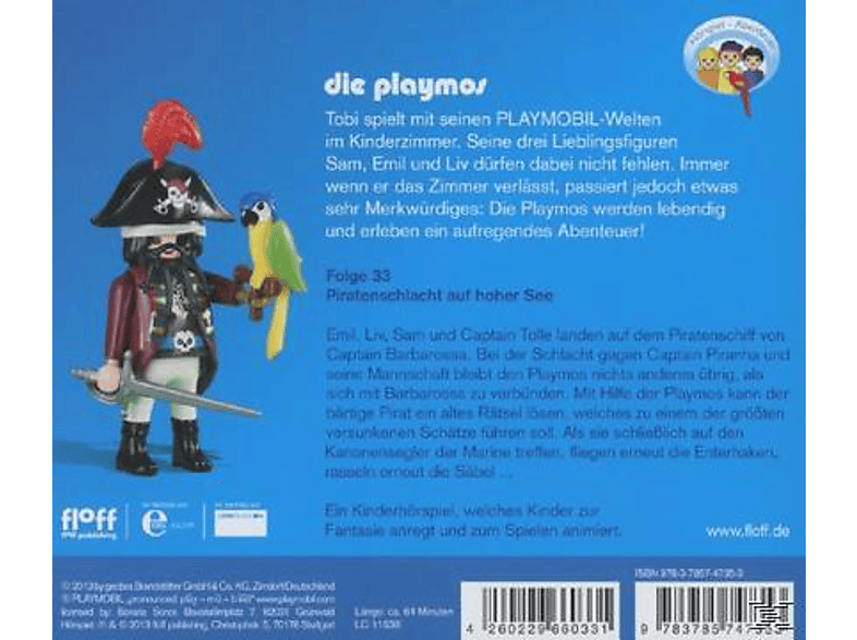Thumbnail - Die Playmos - 33: Piratenschlacht auf hoher See (CD)