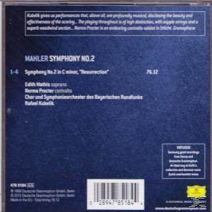 Rafael Kubelik, Bayr. RSO, Norma Procter, Edith Mathis - Sinfonie 2 "auferstehung"  - (CD)