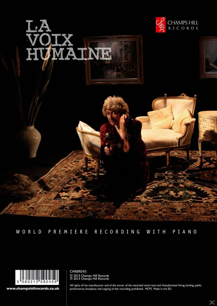 Felicity Lott, Graham Johnson - La Voix Humaine  - (Blu-ray)