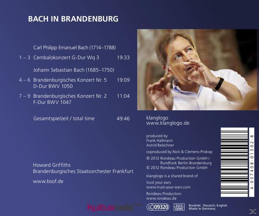 Brandenburgisches Staatsorchester - Bach In Brandenburg  - (CD)