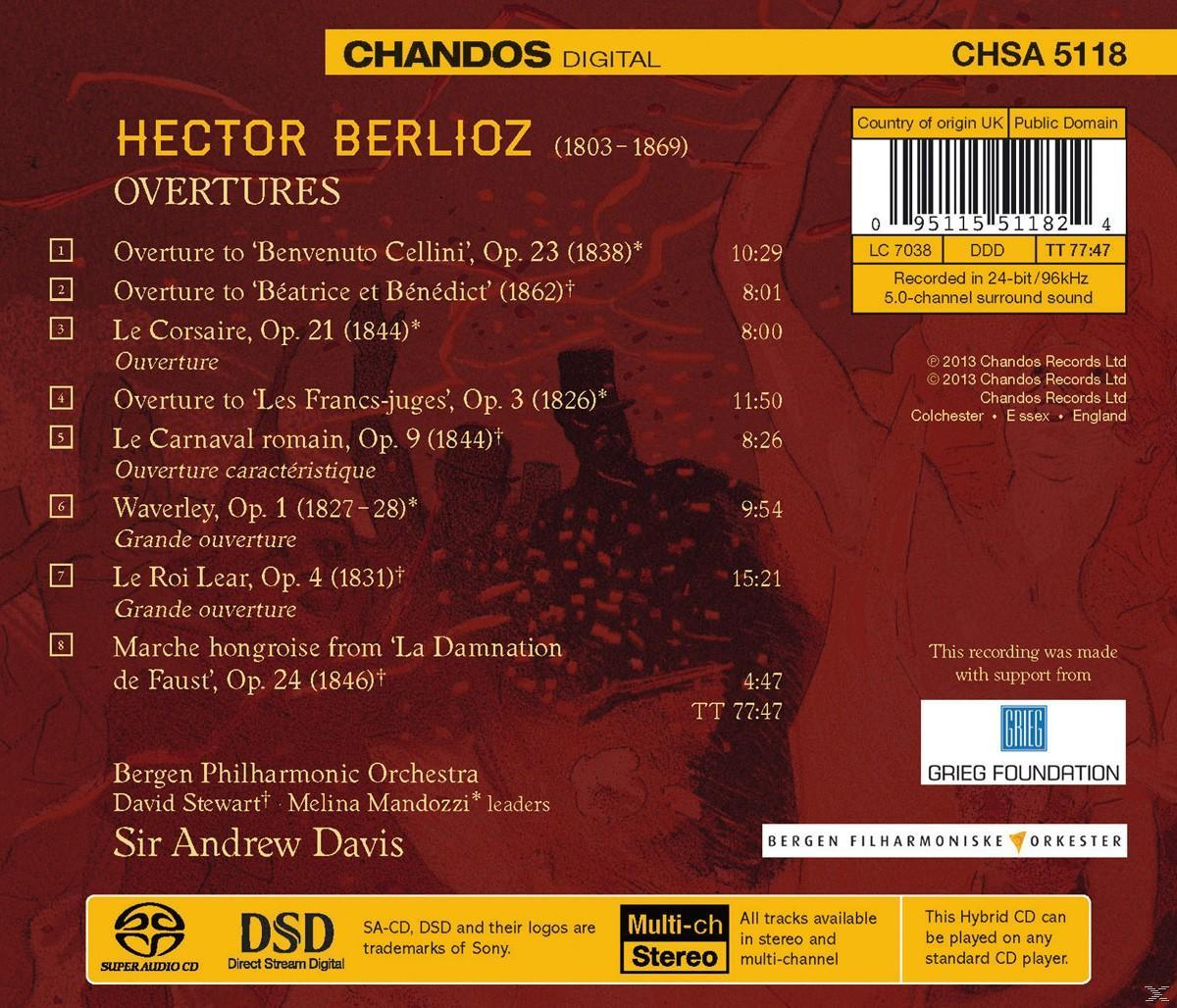 Bergen Philharmonic Orchestra - Ouvertüren  - (SACD Hybrid)