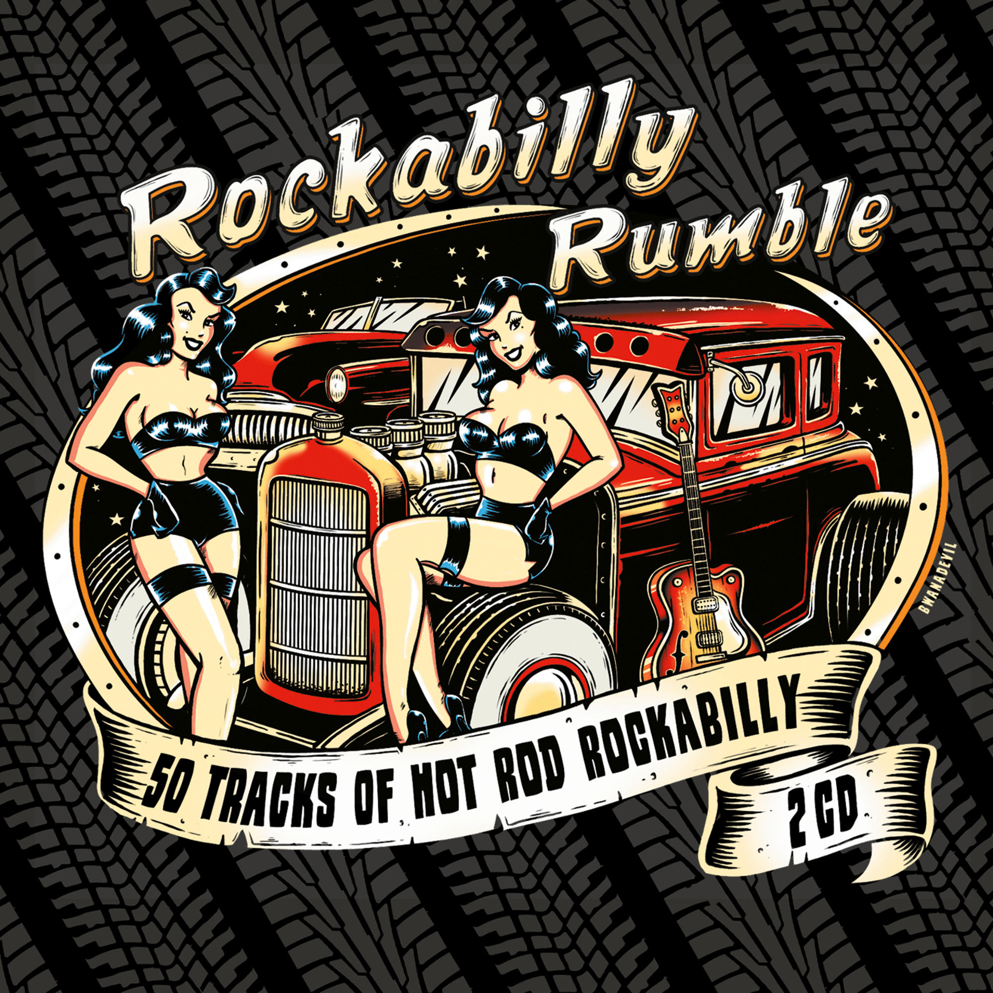 VARIOUS - - Rumble (CD) Rockabilly