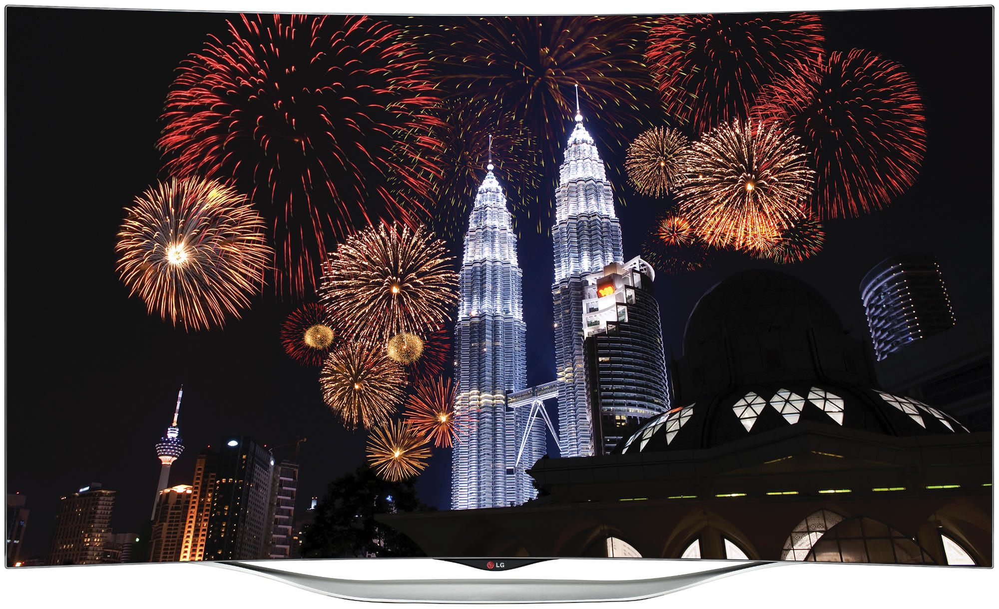 LG Tv Oled 55 -Lg 55Ec930V Smart Tv Webos, 3D, Diseño Curvo