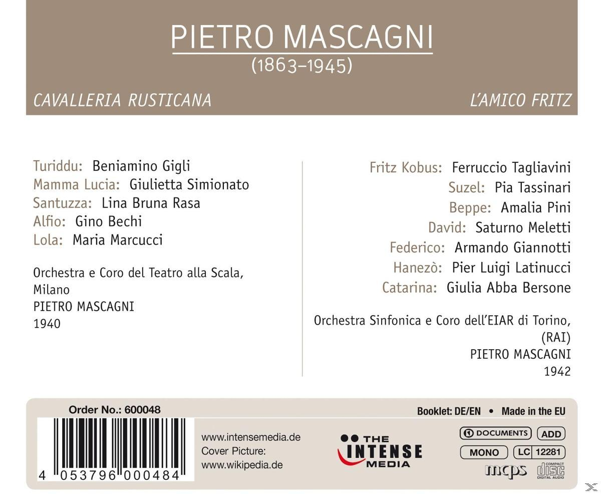 VARIOUS - Mascagni Conducts His Greatest Operas (Ga)  - (CD)