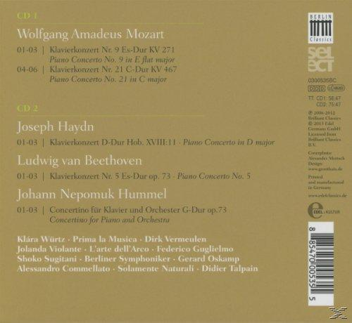 VARIOUS - From Vienna With Love-Piano Concertos  - (CD)