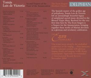 Matthew Exon Singers/owens - Second Vespers Of The Feast Of  - (CD)