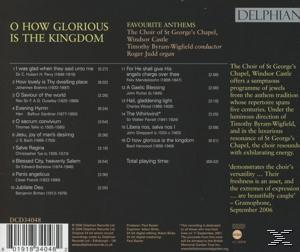 ST George's Chapel Choir Windsor Castle/Byram-Wigf - O How Glorius Is The Kingdom  - (CD)
