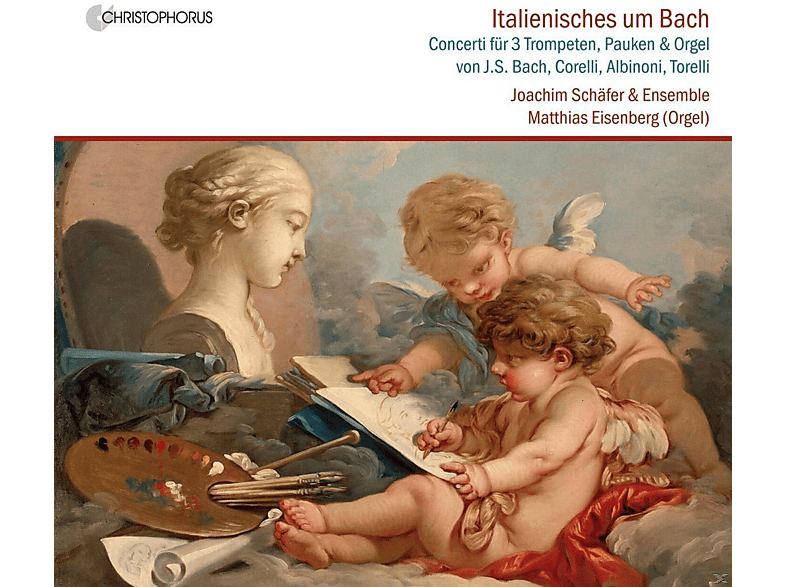 Trompetenensemble Joachim Schäfer, Schäfer Joachim – Italienisches Um Bach – (CD)