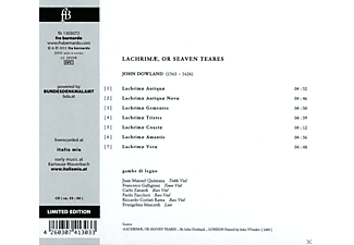 Gambe Di Legno - Lachrimae, Or Seaven Tears  - (CD)