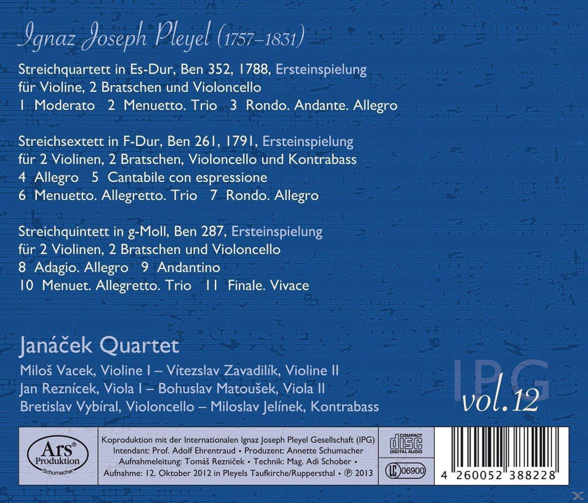 Janacek Quartet - Streicher-Raritäten Vol.12  - (CD)