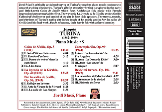 Jordi Maso - Klaviermusik Vol.9 (Coins De Séville)  - (CD)