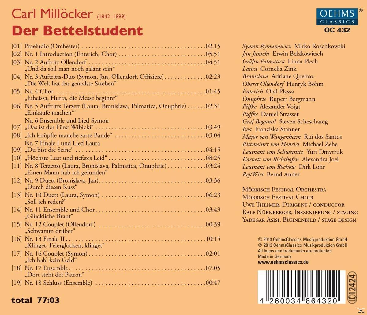 VARIOUS - Der Bettelstudent  - (CD)